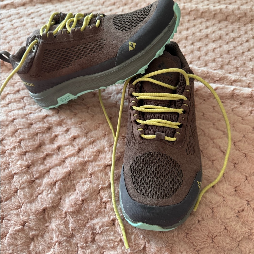 Vasque Brown and Green Athletic/hiking Shoes